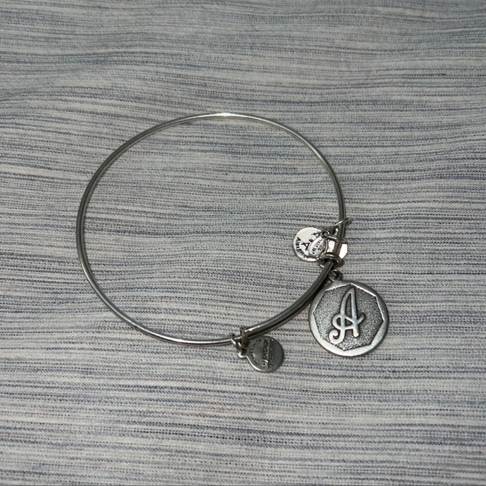 ‘A’ Initial Alex and Ani Bracelet
